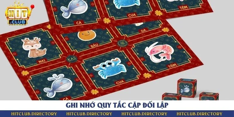 Hãy tập cách nhớ các mặt bầu cua tôm cá
