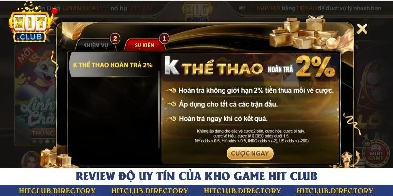 Cổng game sở hữu kho game đa dạng, an toàn khi rút thưởng