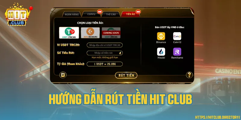 Rút tiền Hit Club 